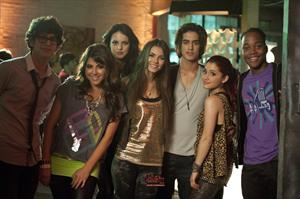 Victoria Justice fst 'Freak the Freak Out' music video set stills 2010 