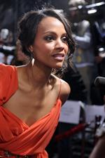 Zoe Saldana @ Death At A Funeral Los Angeles Premiere 12/04/10  