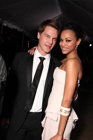 Zoe Saldana at 20th Century Fo- FoSearchlight Pictures Oscar Party (March 7, 2010)  