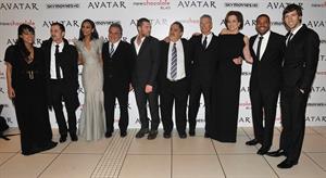 Zoe Saldana at  Avatar  World Premiere in London 10-12-2009