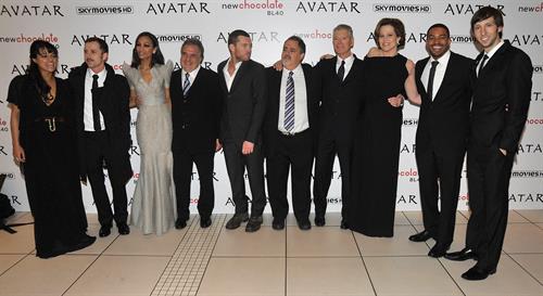 Zoe Saldana at  Avatar  World Premiere in London 10-12-2009