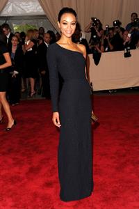 Zoe Saldana ''American Woman - Fashioning A National Identity'' Met Gala in NYC May 3, 2010  
