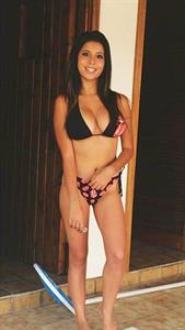 Coral Sharon in a bikini