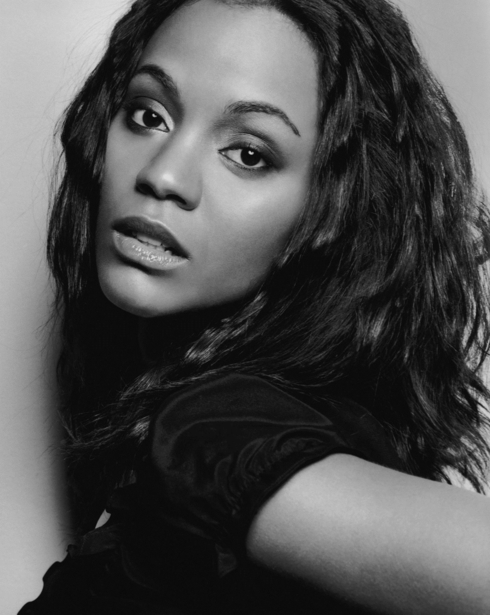 Zoe Saldana - Jack Chuck Photoshoot 2002  