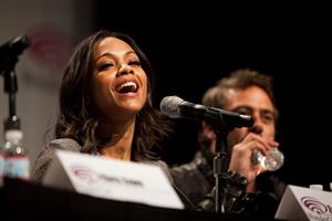 Zoe Saldana - Attends  The Losers  panel at 2010 WonderCon - San Francisco, Apr. 3, 2010