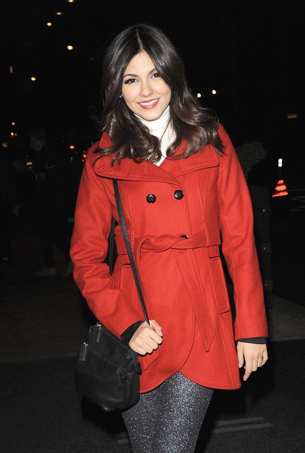 Victoria Justice out and about in New York City 11/28/12 
