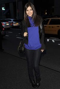 Victoria Justice out and about in NY 10/21/12 
