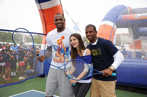 Victoria Justice Worldwide Day of Play event in Washington DC 9/24/11 
