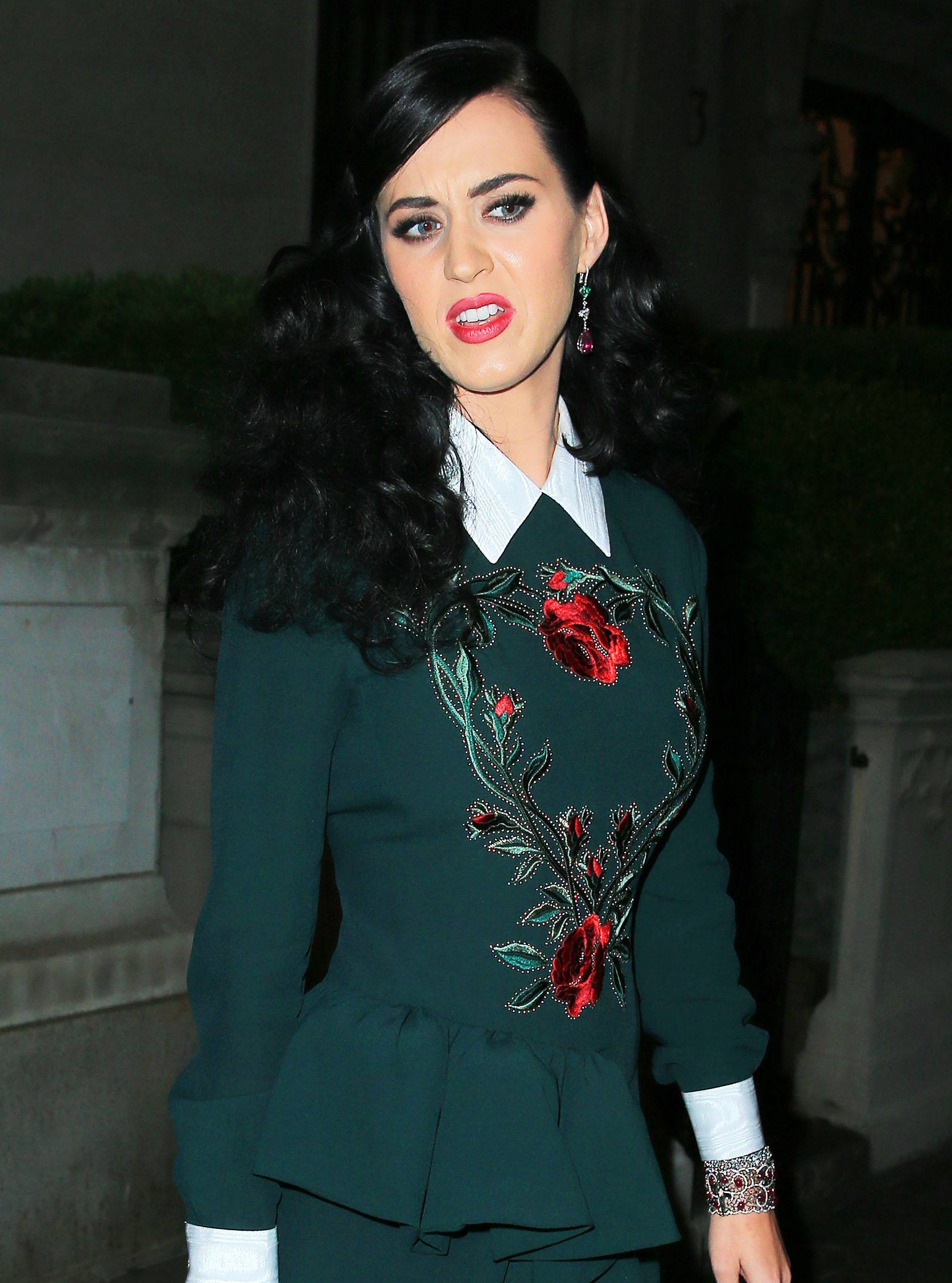 Katy Perry arrives at her secret perfume launch in New York City (May 2, 2013)