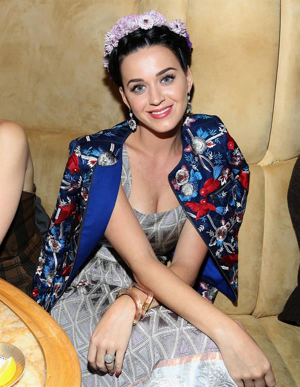 Katy Perry at The Great Gatsby Pre-Met Ball Screening at MOMA in New York on May 5, 2013