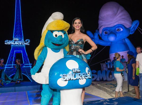 Katy Perry 'The Smurfs 2' party in Cancun, Mexico 4/22/13
