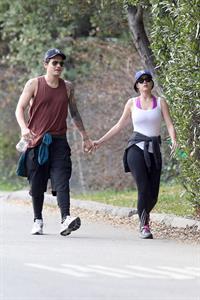 Katy Perry hiking in LA on January 31, 2013