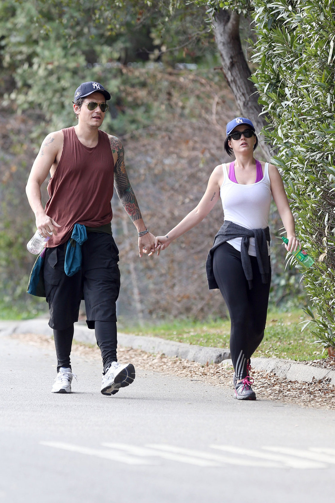Katy Perry hiking in LA on January 31, 2013