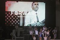 Katy Perry performs at a campaign rally for President Obama in Milwaukee 11/3/12