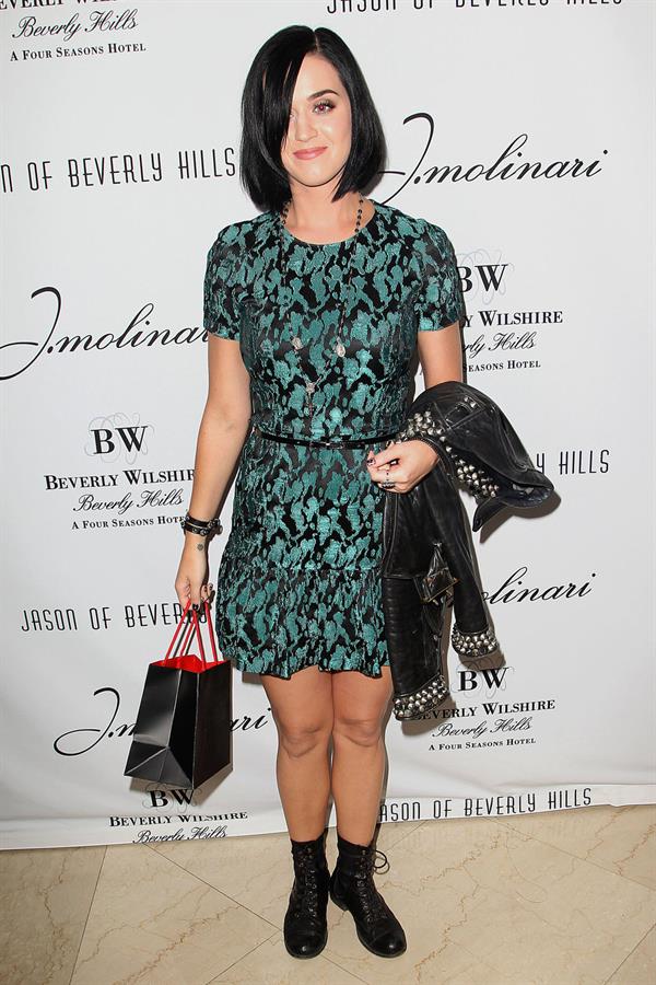 Katy Perry - Attends The Jason of Beverly Hills Viewing Party The Addicted Collection 05.09.12