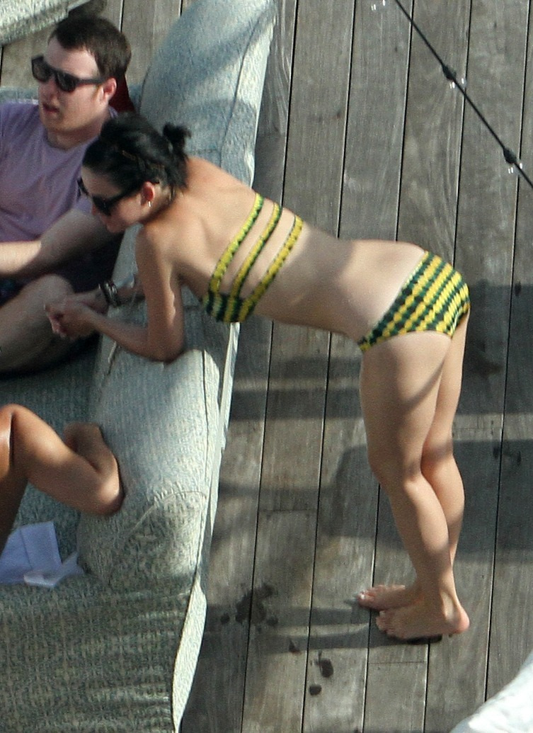 Katy Perry - In a bikini at a hotel pool in Miami July 27, 2012