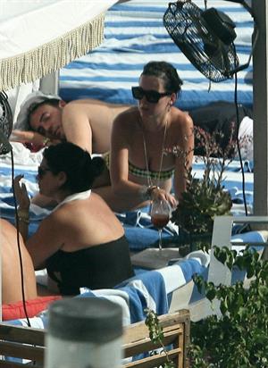 Katy Perry - In a bikini at a hotel pool in Miami July 27, 2012