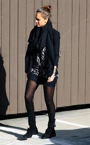 Jessica Alba in Beverly Hills on Feb 17