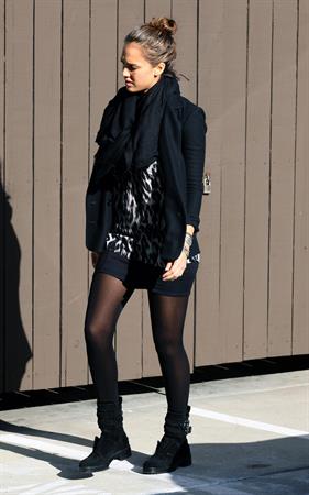 Jessica Alba in Beverly Hills on Feb 17
