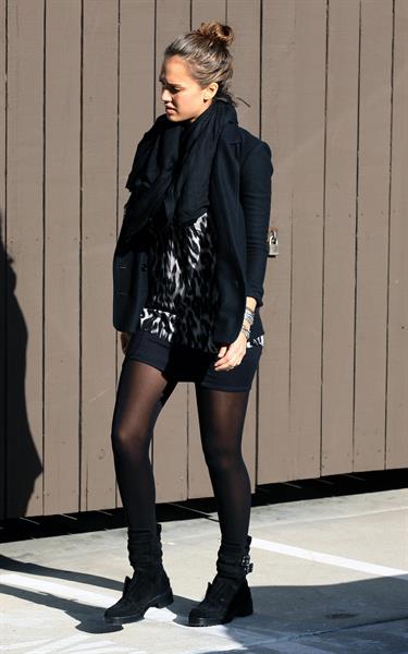 Jessica Alba in Beverly Hills on Feb 17