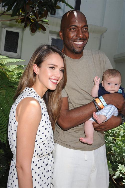 Jessica Alba at the Plush Event Premier Luxury Baby and Toddler show in Los Angeles 2012