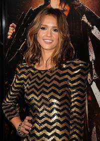 Jessica Alba at the Machete premiere in Los Angeles on Aug 25, 2010 