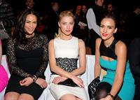 Jessica Alba Michael Kors Fall 2012 fashion show in New York on February 15, 2012 