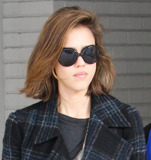 Jessica Alba out for breakfast in Beverly Hills on December 26 
