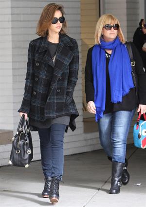 Jessica Alba out for breakfast in Beverly Hills on December 26 