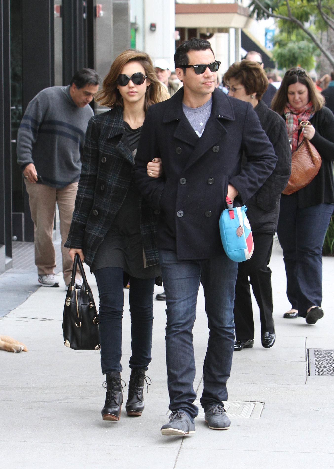 Jessica Alba out for breakfast in Beverly Hills on December 26 