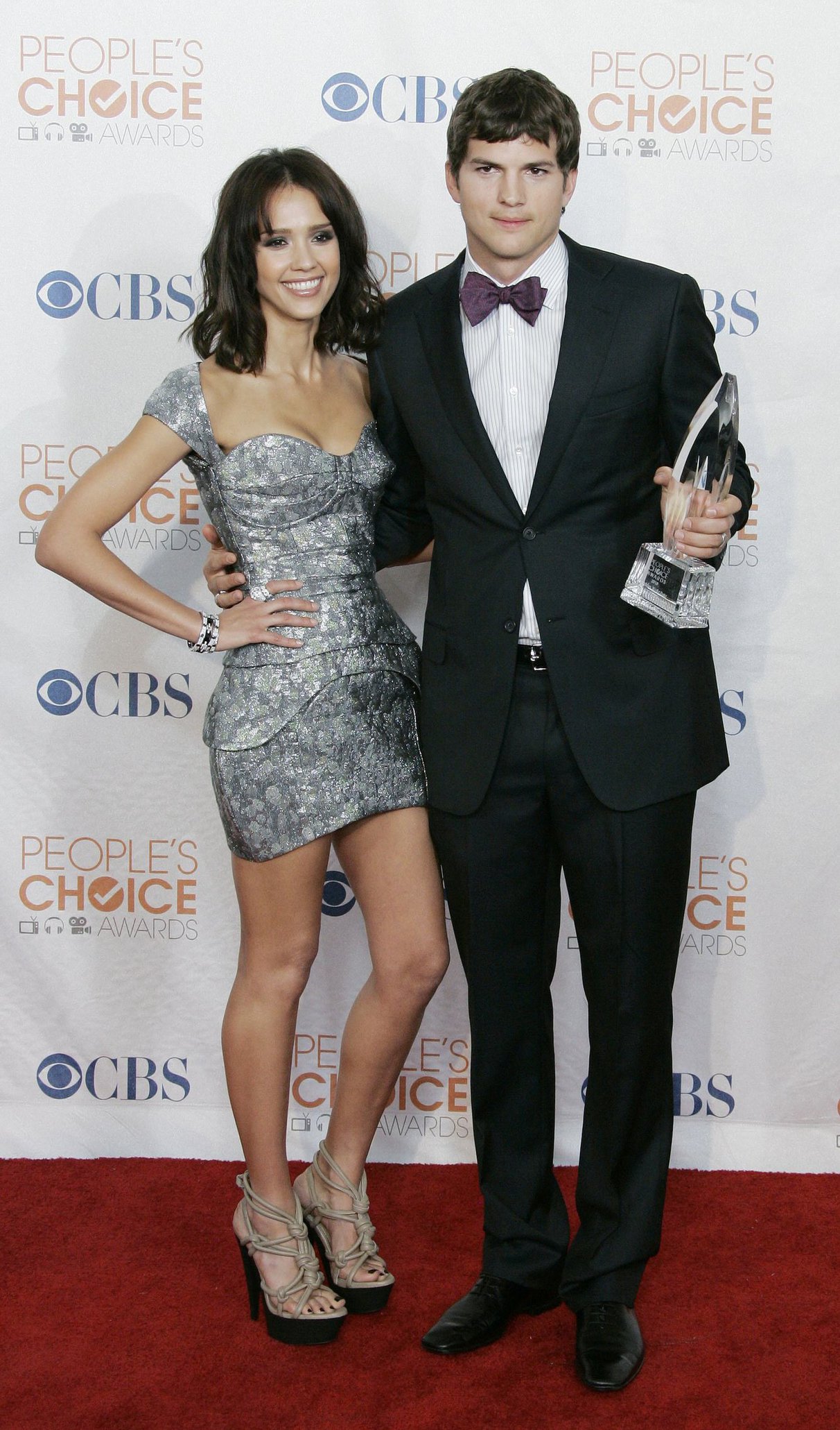 Jessica Alba at the Peoples Choice Awards 2010 held at Nokia Theatre in Los Angeles on January 6, 2010