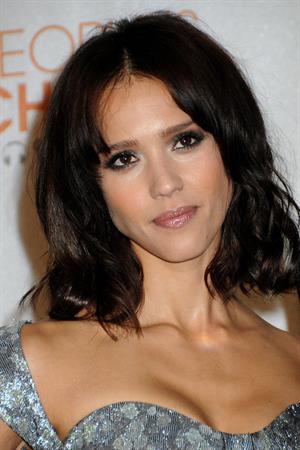 Jessica Alba at the Peoples Choice Awards 2010 held at Nokia Theatre in Los Angeles on January 6, 2010