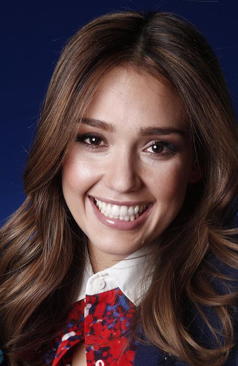 Jessica Alba portrait shoot to promote Honest.com in New York City on January 17, 2012