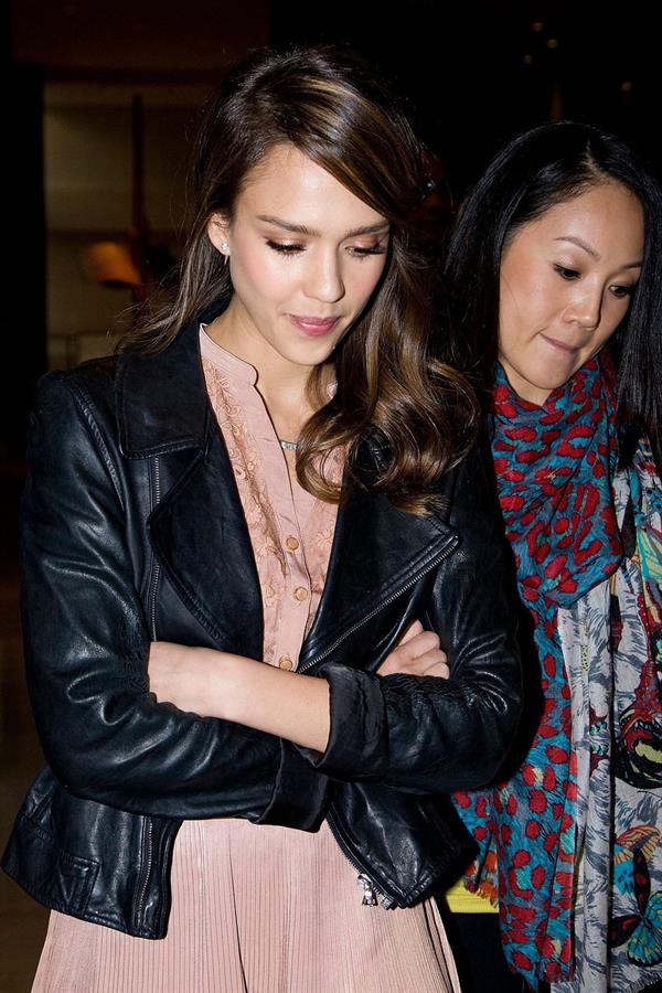 Jessica Alba in Seoul Korea on April 23, 2012