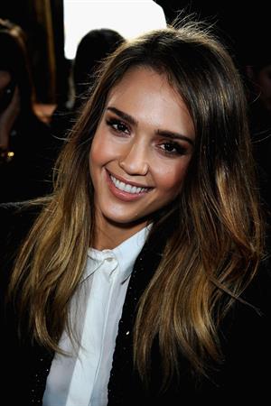 Jessica Alba Stella McCartney F/W 2013 Fashion Show in Paris 04.03.13