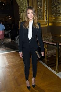 Jessica Alba Stella McCartney F/W 2013 Fashion Show in Paris 04.03.13