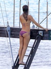 Jessica Alba bikini candids in St. Barts 4/5/13 