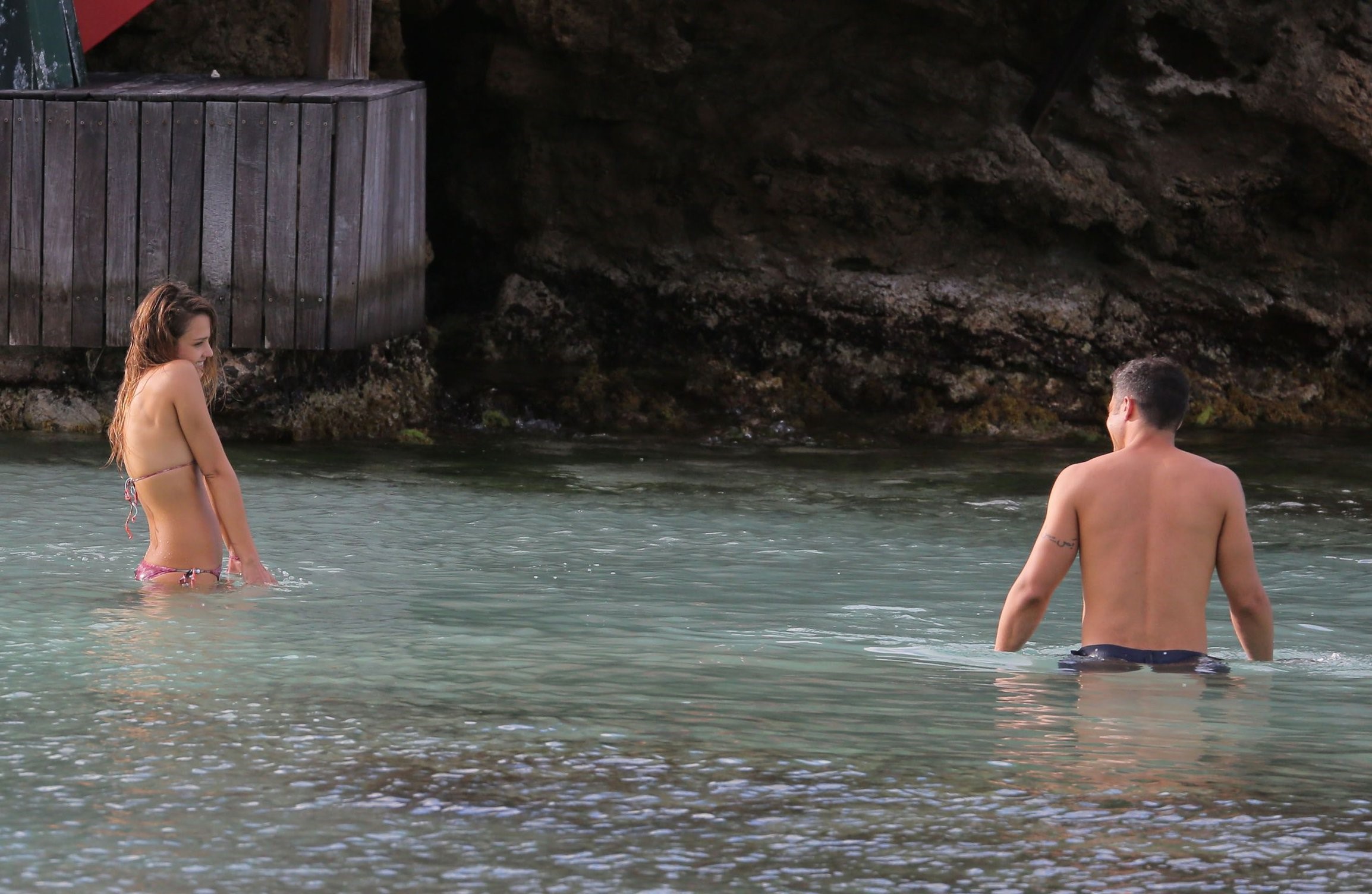 Jessica Alba bikini candids in St. Barts 4/5/13 