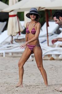 Jessica Alba bikini candids in St. Barts 4/5/13 