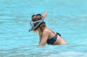 Jessica Alba bikini candids in St. Barts 4/6/13 