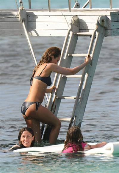 Jessica Alba bikini candids in St. Barts 4/6/13 