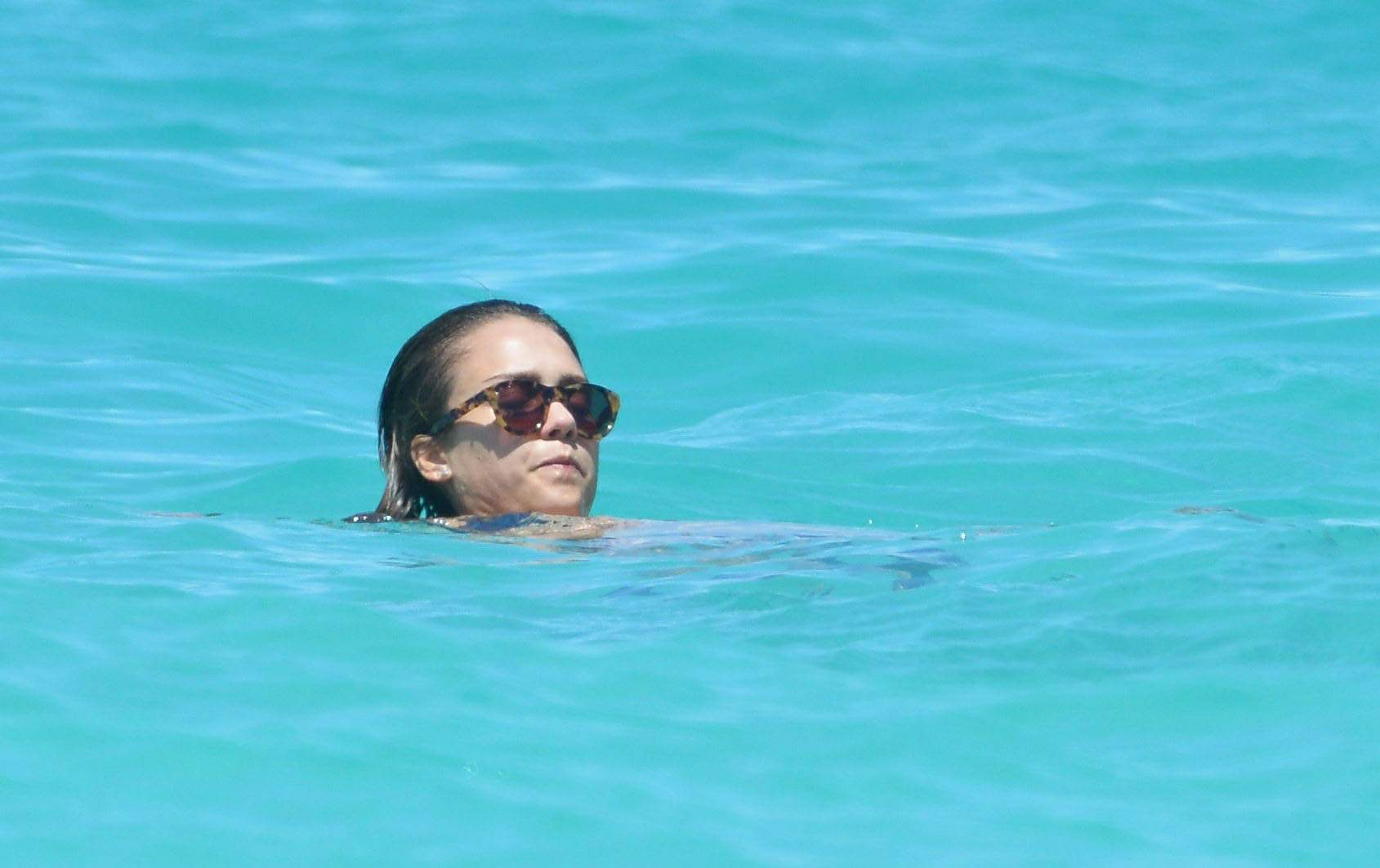 Jessica Alba bikini candids in St. Barts 4/6/13 