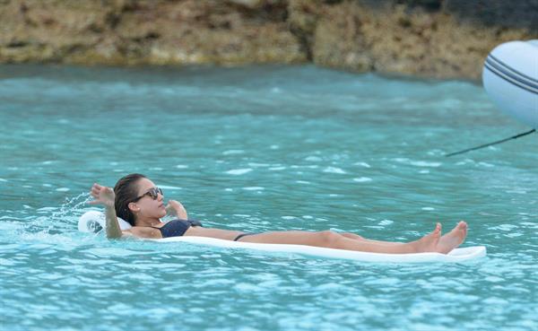 Jessica Alba bikini candids in St. Barts 4/6/13 