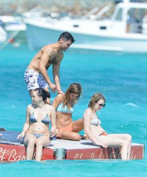 Jessica Alba  bikini candids in St. Barts 4/4/13 