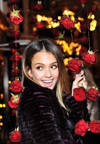 Jessica Alba at Salvatore Ferragamo Launch 12/5/12  