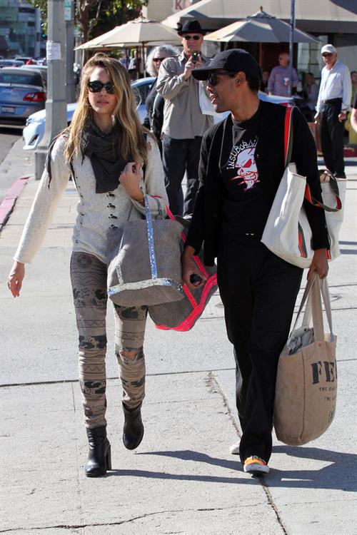 Jessica Alba - candids in West Hollywood 11/9/12  