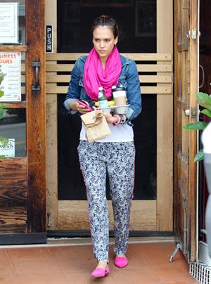 Jessica Alba Santa Monica Candids July 6th 2012