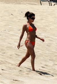 Eva Longoria at the beach in Puerto Rico - April 6, 2013