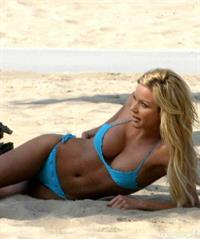 Nikki Ziering in a bikini