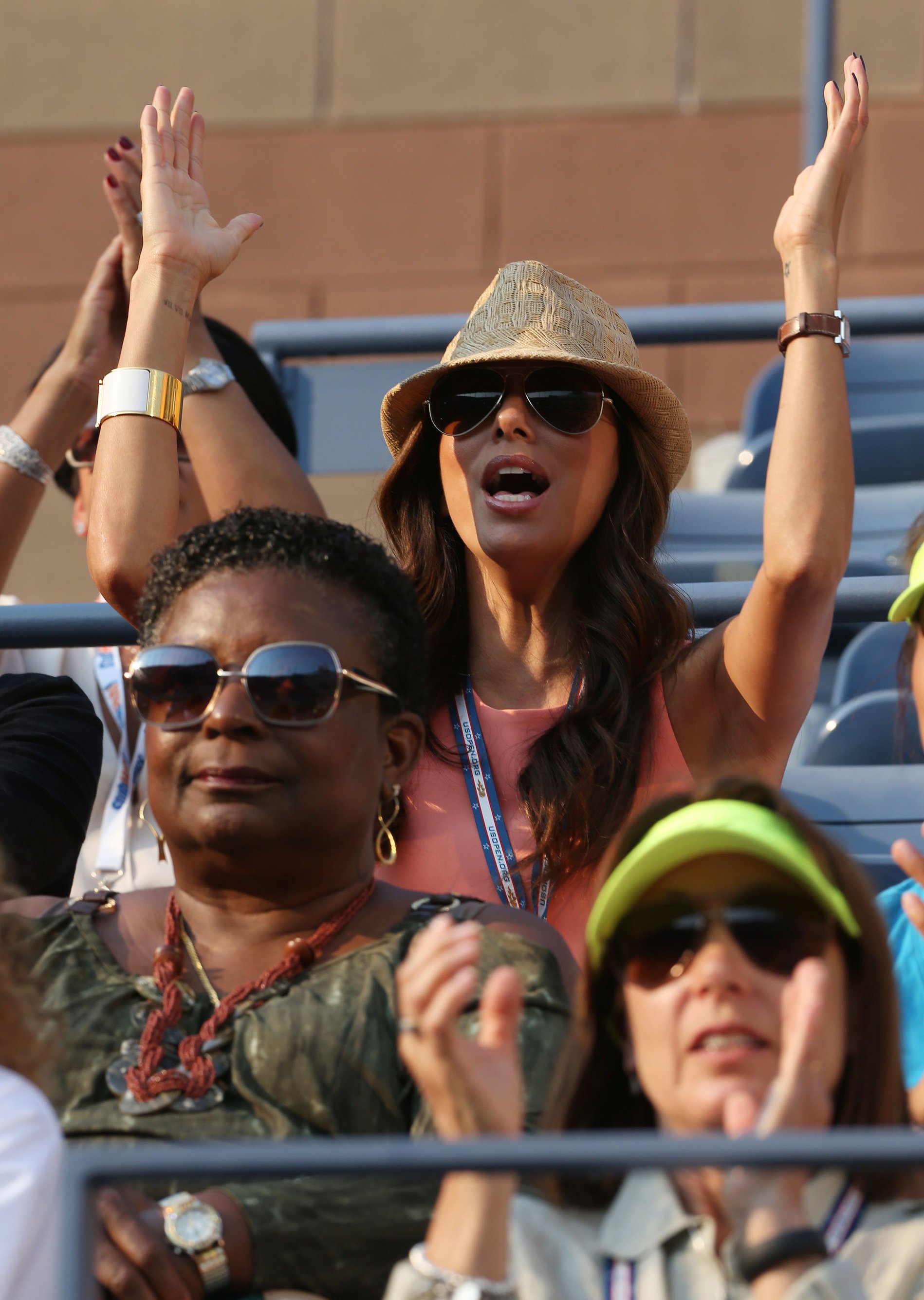 Eva Longoria - US Open in Flushing Meadows 30.08.12